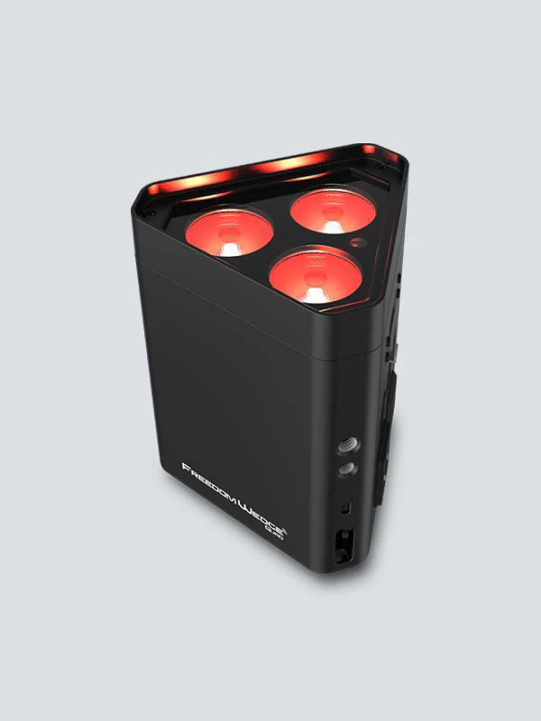Chauvet Freedom Wedge Quad 4 x 6 Watt Quad (RGBA) LEDs, Wireless DMX, Battery Operated - Image 4
