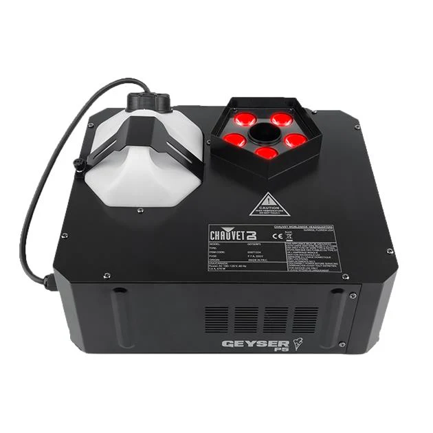 Chauvet Geyser P5 RGB 670 Watt Penta Colour Vertical Smoke Machine - Image 3