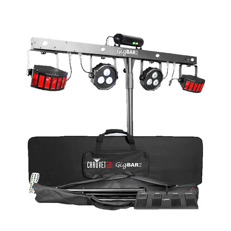Chauvet Gig Bar 2 All-In-One DJ Lighting Effects Pack with DMX Bar - Image 6
