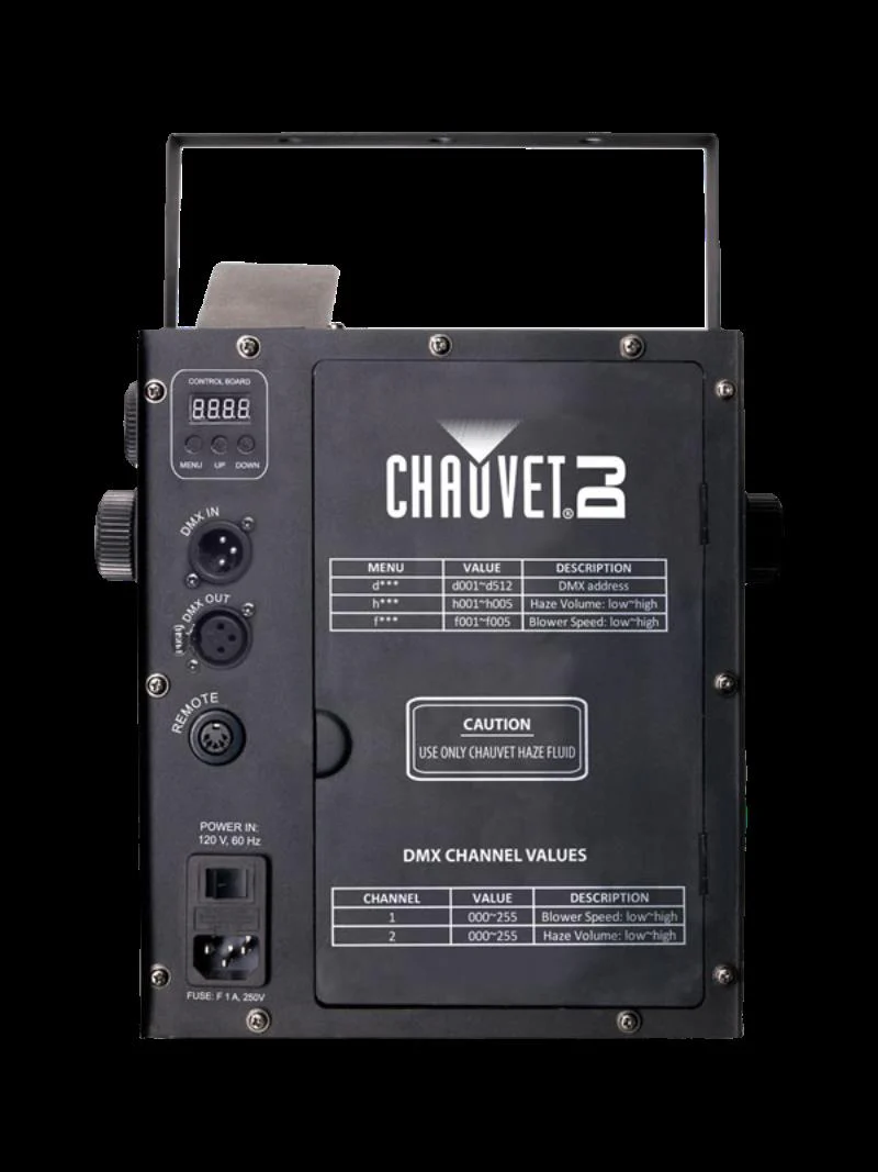 Chauvet Hurricane Haze 2D Haze Machine - Image 4