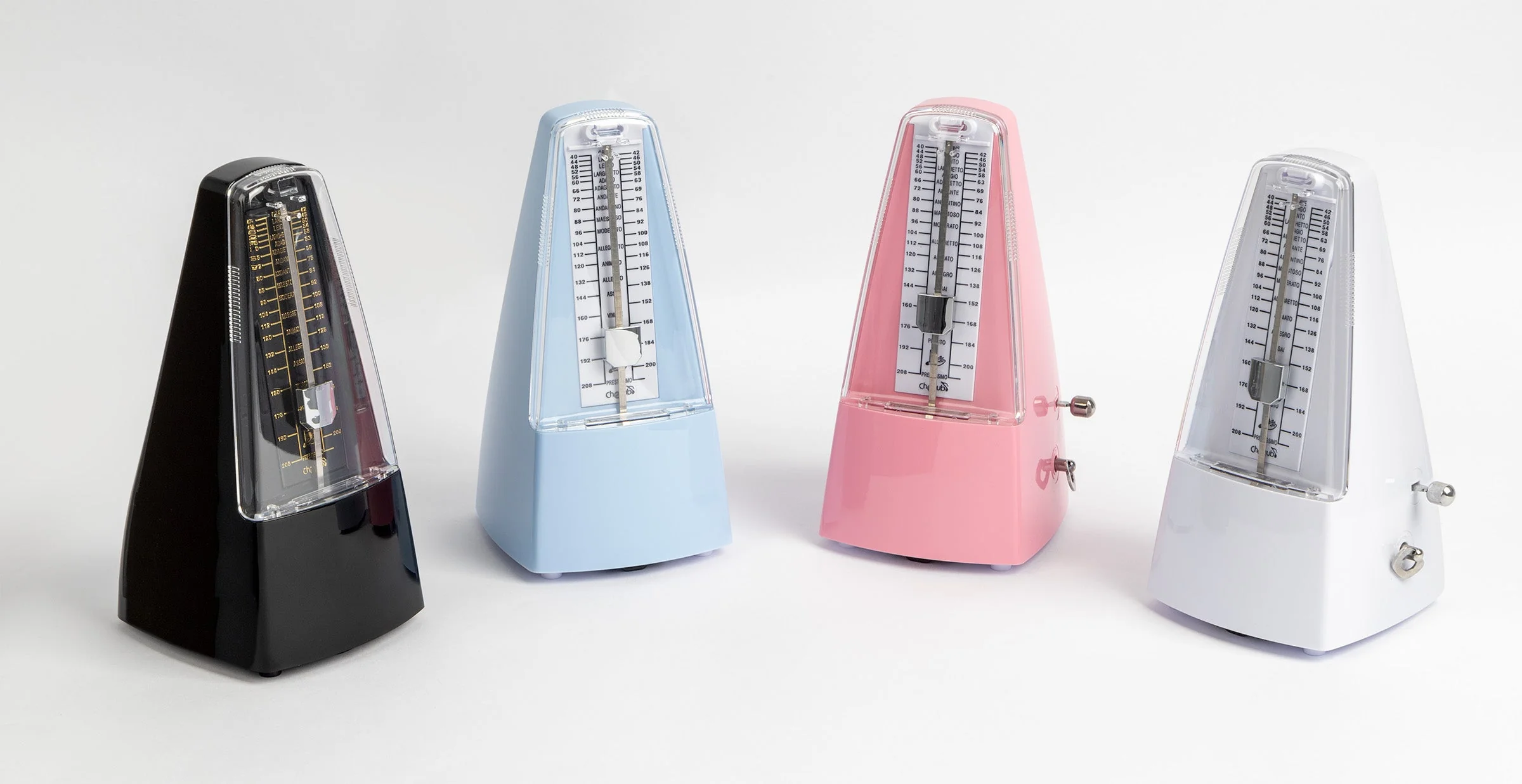 Cherub Pyramid Style Mechanical Metronome with Bell - Image 5