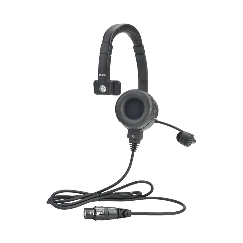 Clear-Com CC110-X4 Single Ear Headset - 4 Pin XLR Female - Image 3