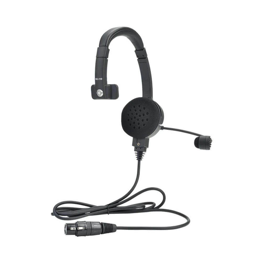 Clear-Com CC110-X4 Single Ear Headset - 4 Pin XLR Female - Image 5