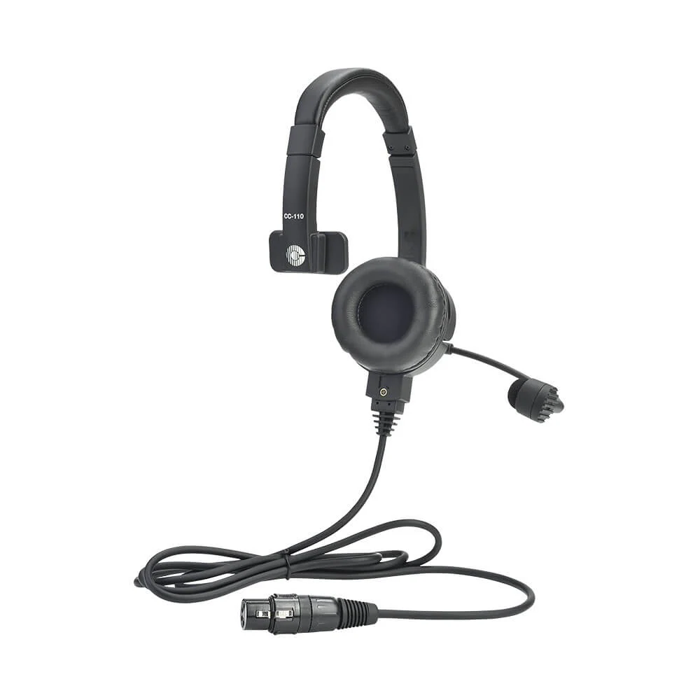Clear-Com CC110-X4 Single Ear Headset - 4 Pin XLR Female - Image 9