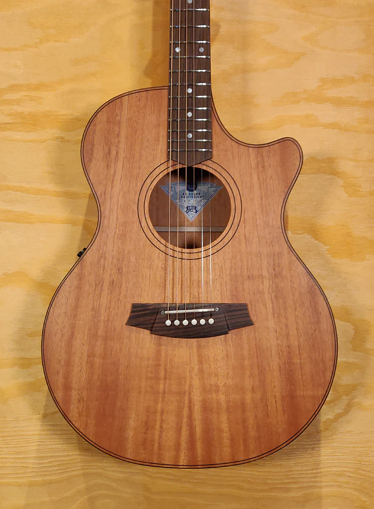 Cole Clark AN2EC All Mahogany Rosewood Acoustic Guitar - Image 8