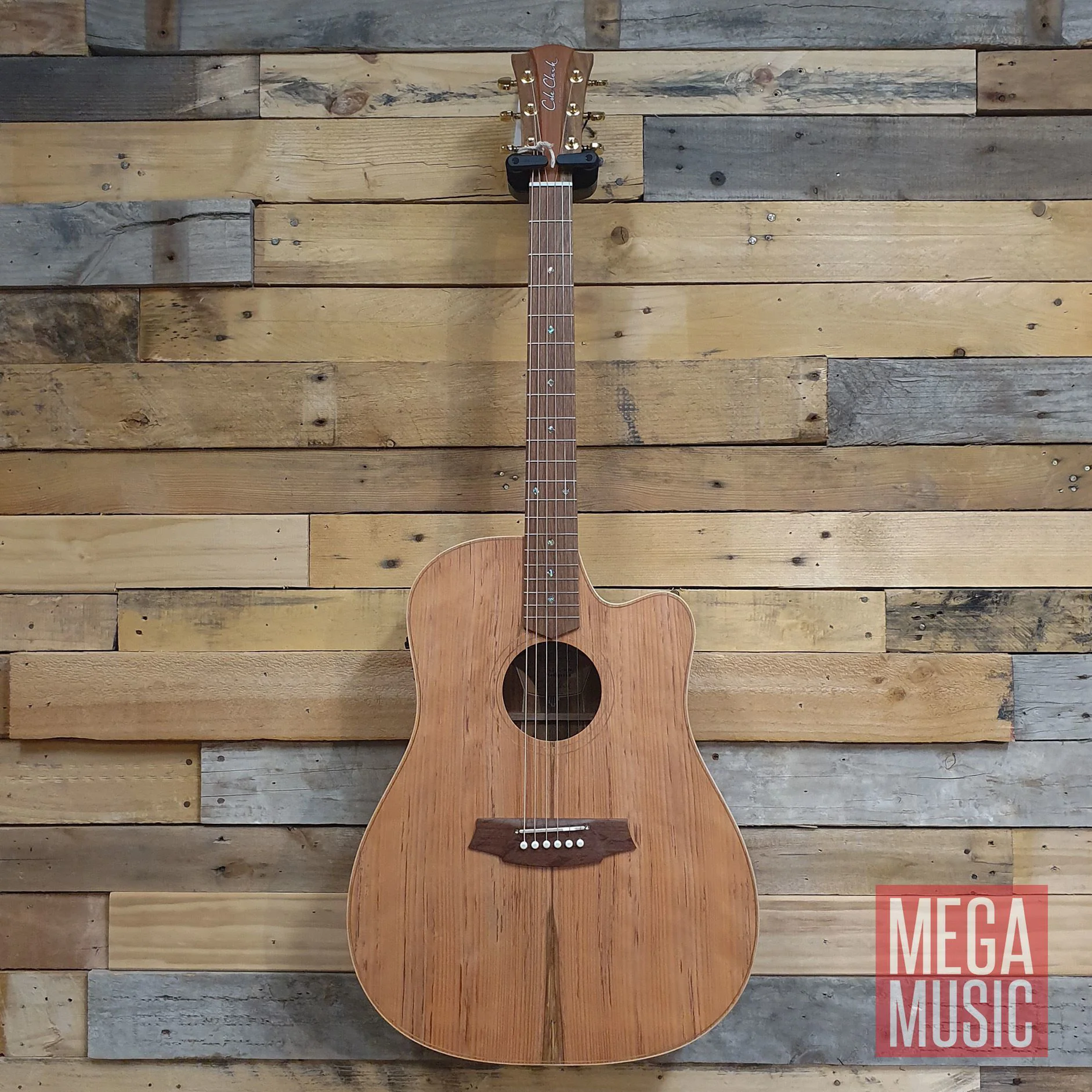 Cole Clark Fat Lady 2 Acoustic Guitar - Redwood Blackwood (CCFL2ECRDBL) - Image 5