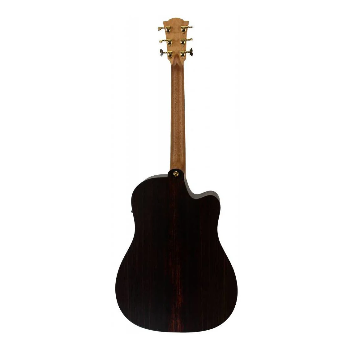 Cole Clark Fat Lady 3 Series Cutaway Dreadnought Acoustic Guitar with Pickup & Redwood Face/Rosewood Back & Sides - Image 2