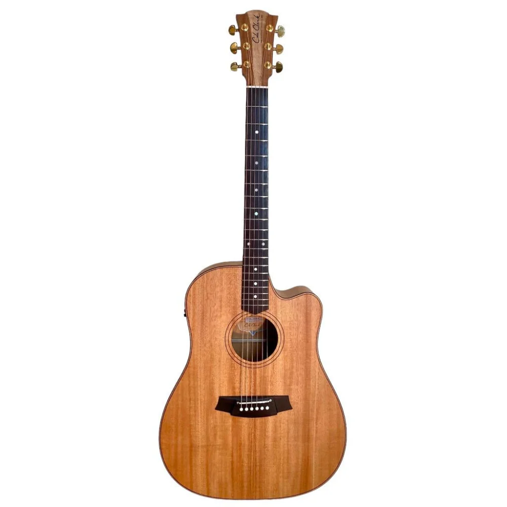 Cole Clark FL2EC All Mahogany Rosewood Acoustic Guitar - Image 4