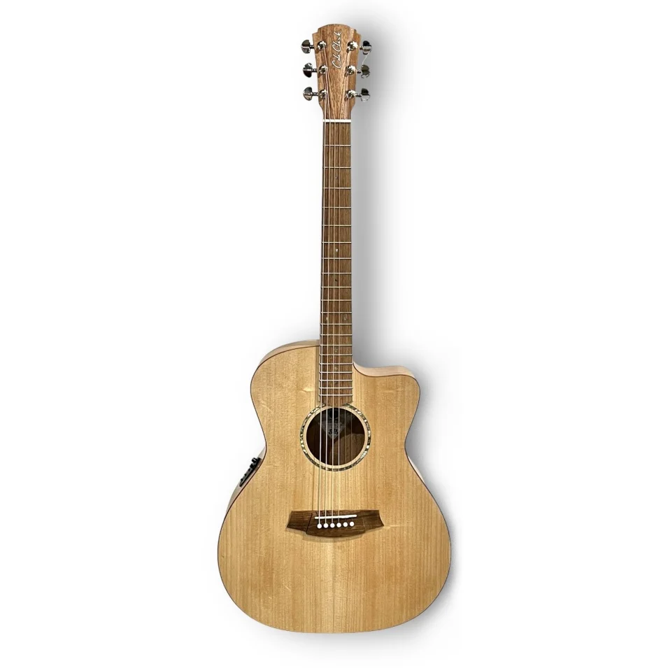 Cole Clark Studio GA AN1EC Bunya Face, Silky Oak back & sides Acoustic Guitar