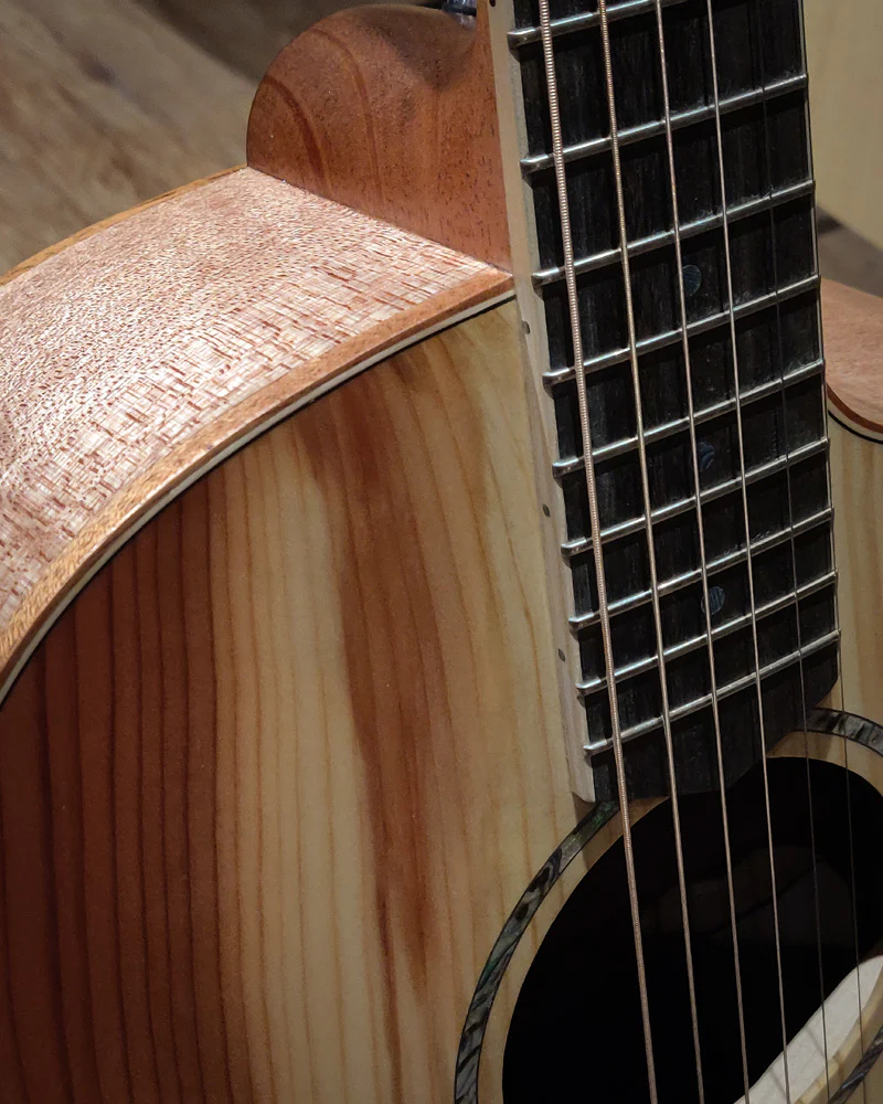 Cole Clark Studio GA AN1EC Redwood Face, Maple B&S Acoustic Guitar - Image 3