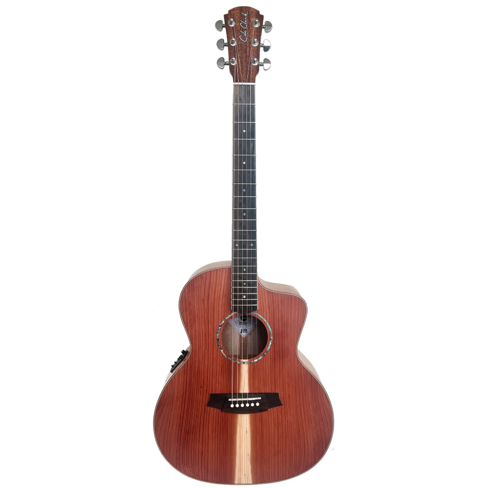 Cole Clark Studio GA AN1EC Redwood Face, Maple B&S Acoustic Guitar - Image 9