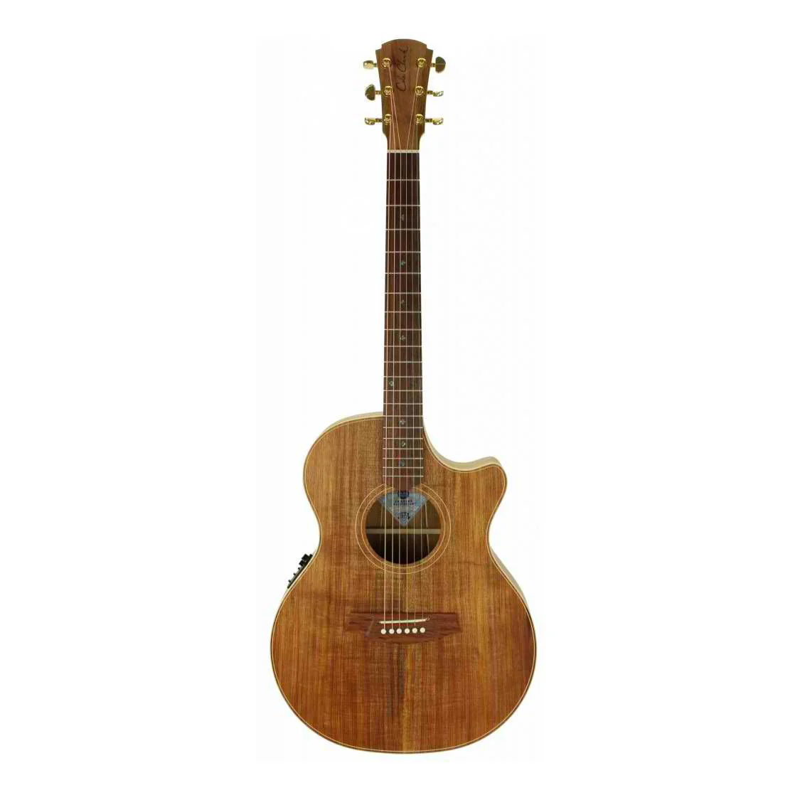 Cole Clark TL Thin Line Series Grand Auditorium Cutaway Acoustic Guitar with Pickup & Australian Blackwood Face, Back & Sides - Image 3