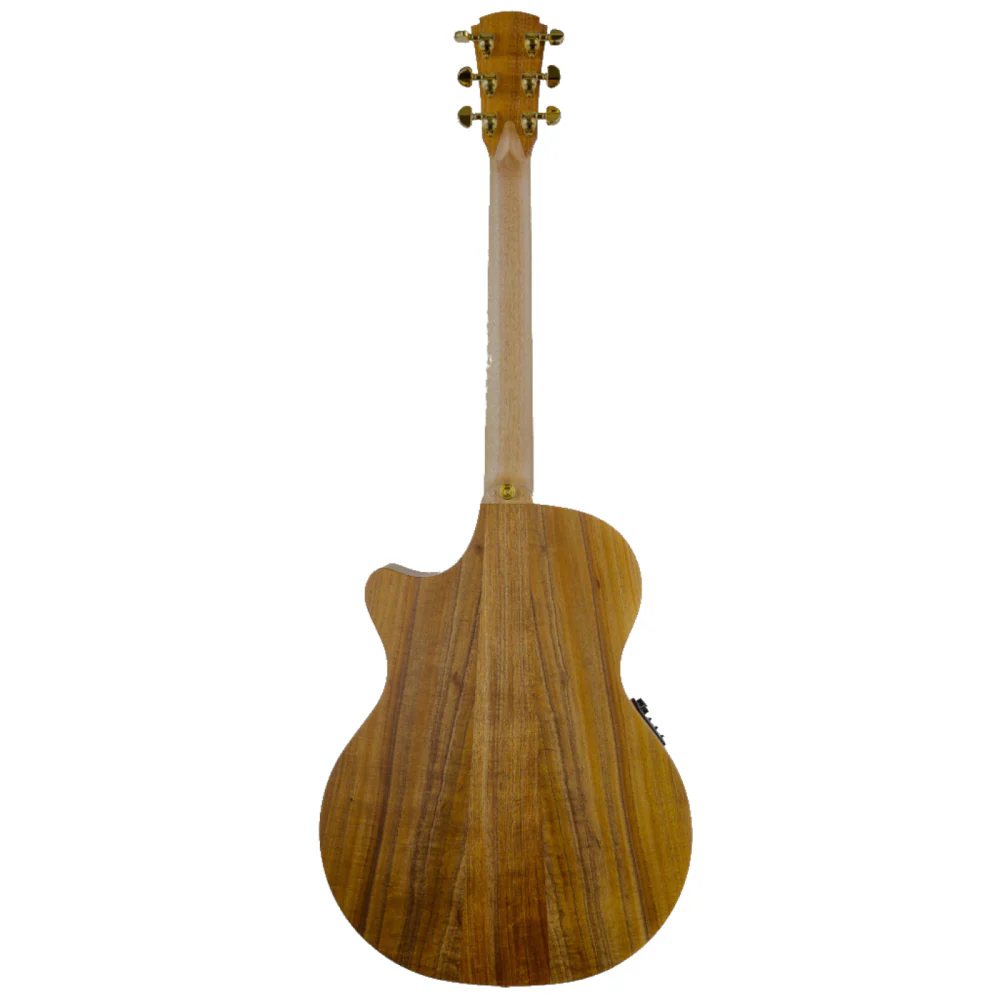 Cole Clark TL2EC True Hybrid HSS Acoustic Guitar with Blackwood / Blackwood - Image 3