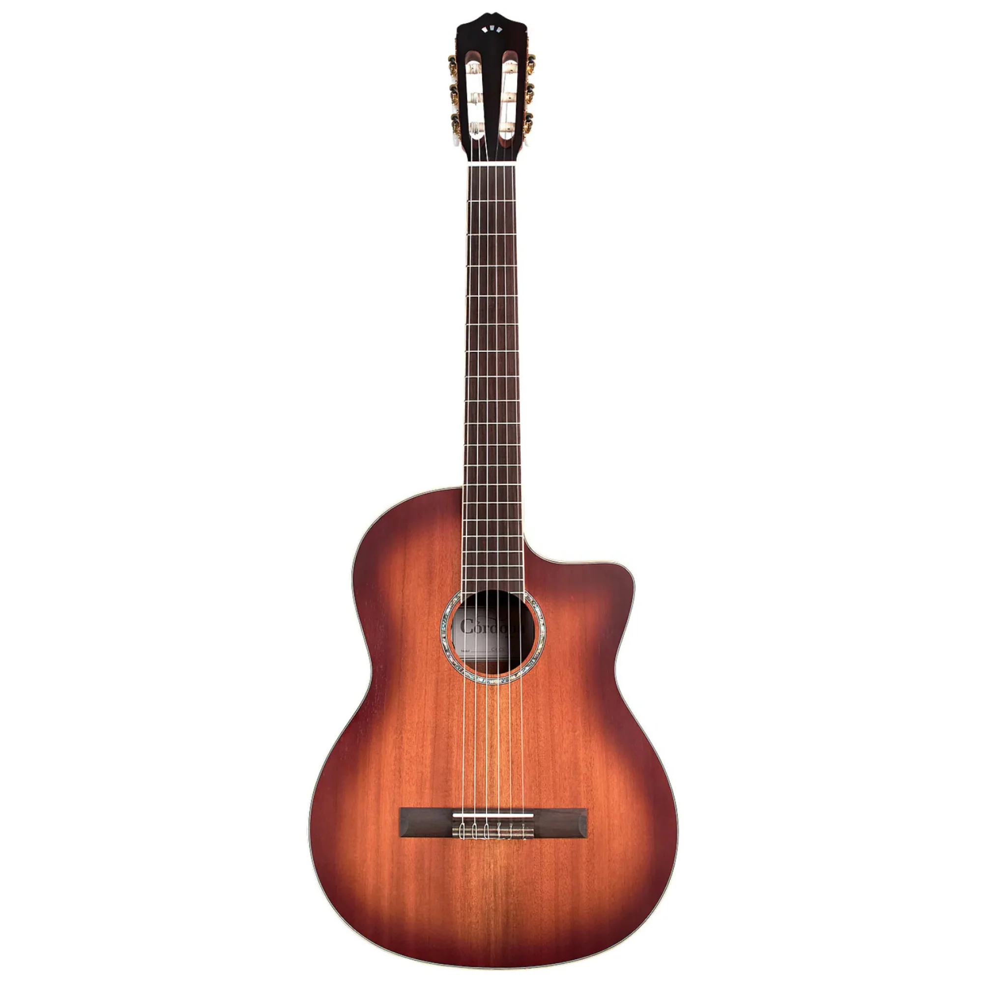Cordoba C4-CE Edge Burst Classical Guitar w/Bag