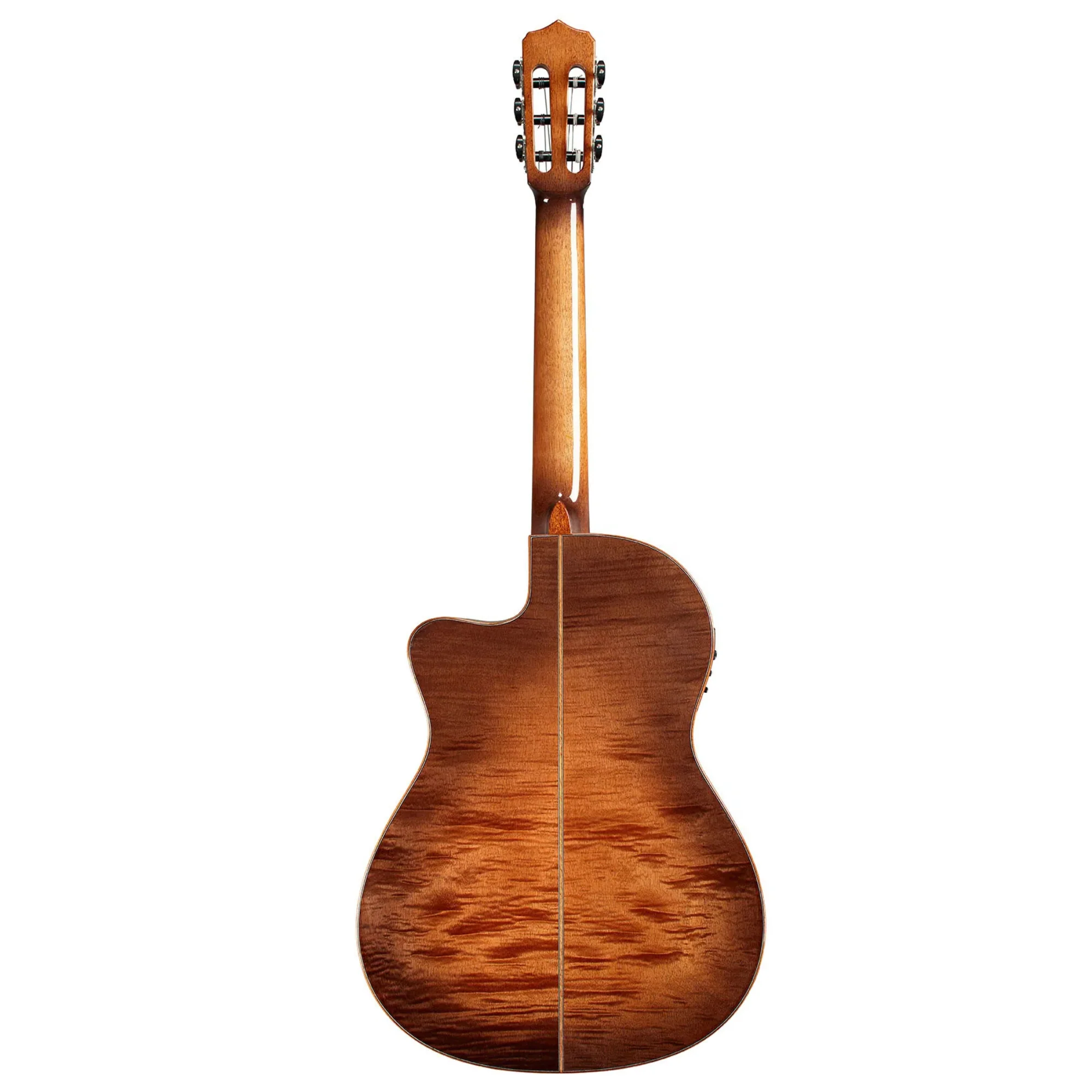 Cordoba Fusion 12 Exotic Top Cinnamon Burst Classical Guitar - Image 2