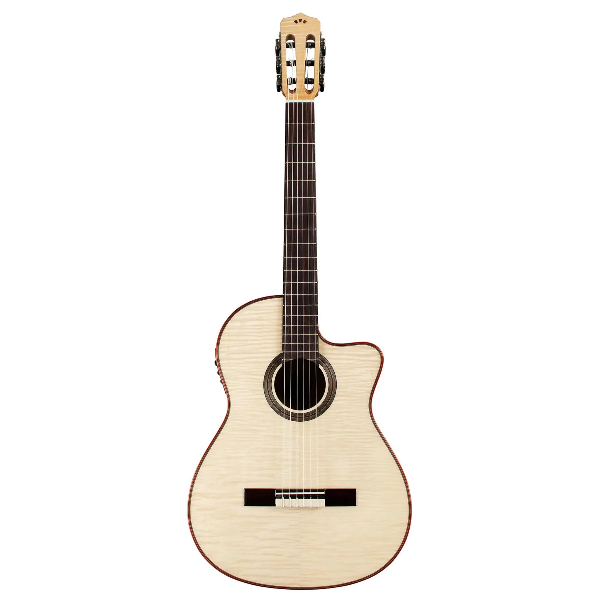 Cordoba Fusion 12 Exotic Top White Sands Classical Guitar - Image 3