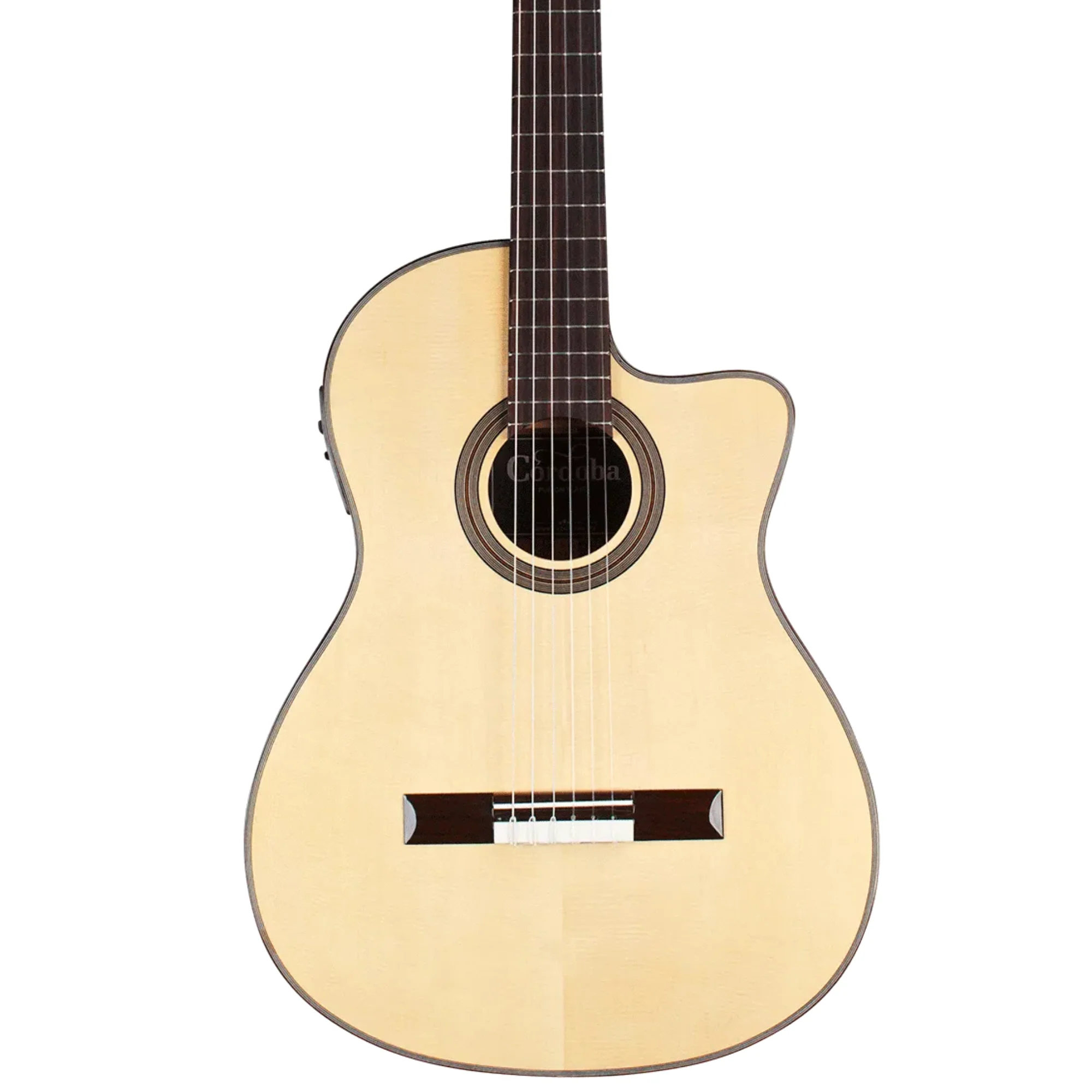Cordoba Fusion 12 Natural CD Classical Guitar w/Bag - Image 3