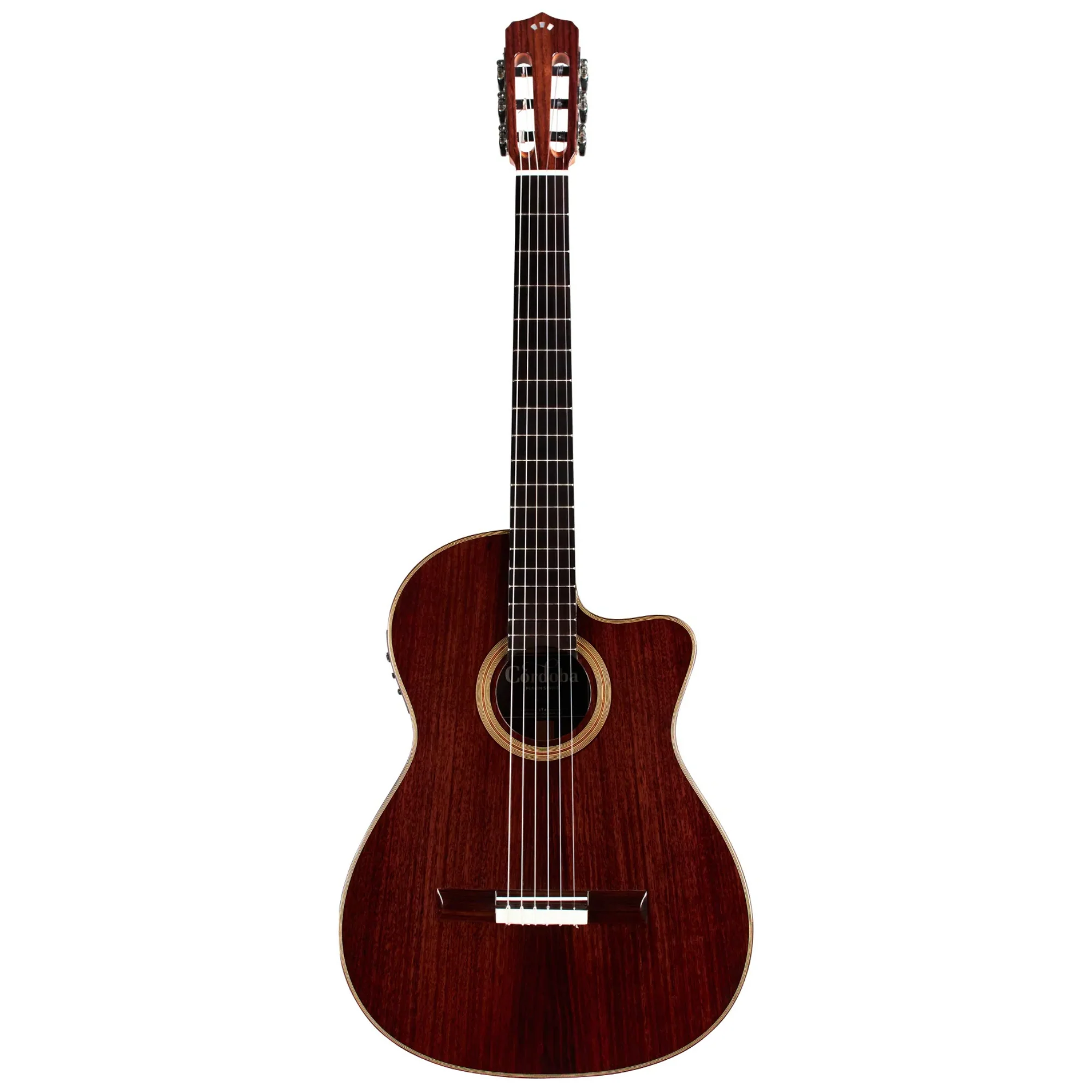 Cordoba Fusion 12 Rose II Classical Guitar w/Bag - Image 2