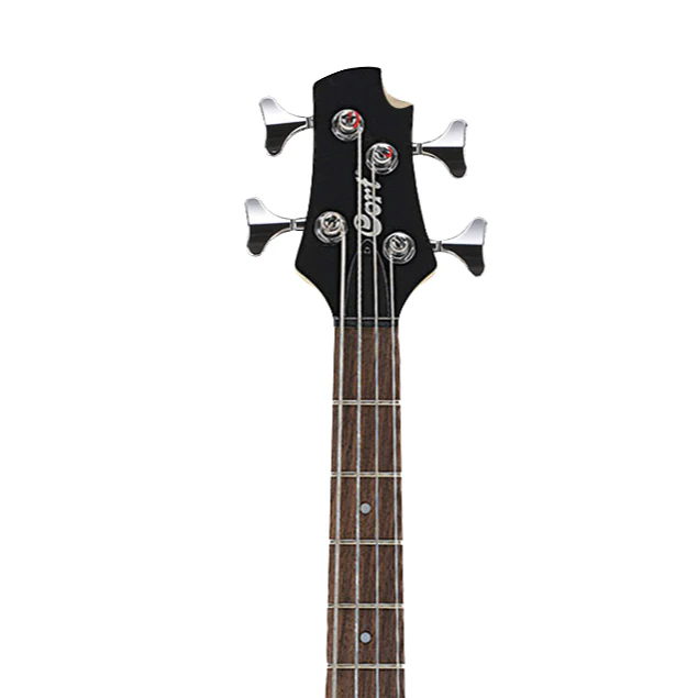 Cort Action Junior OPBC Bass 30 Short Scale 4-String in Open Pore Dark Cherry - Image 3