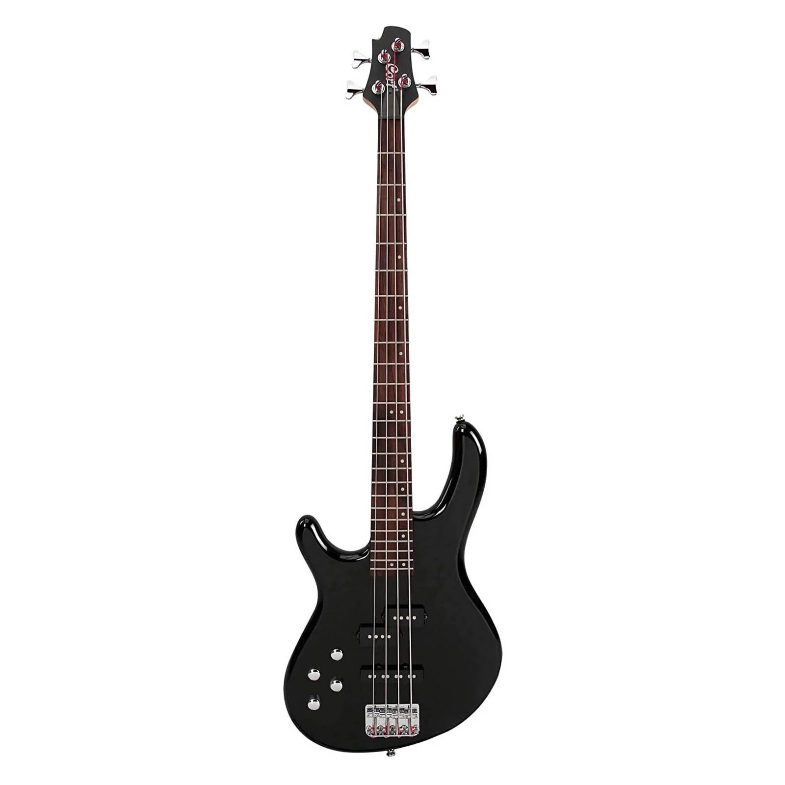 Cort Action Plus Left-Handed 4-String Bass Guitar in Black - Image 2