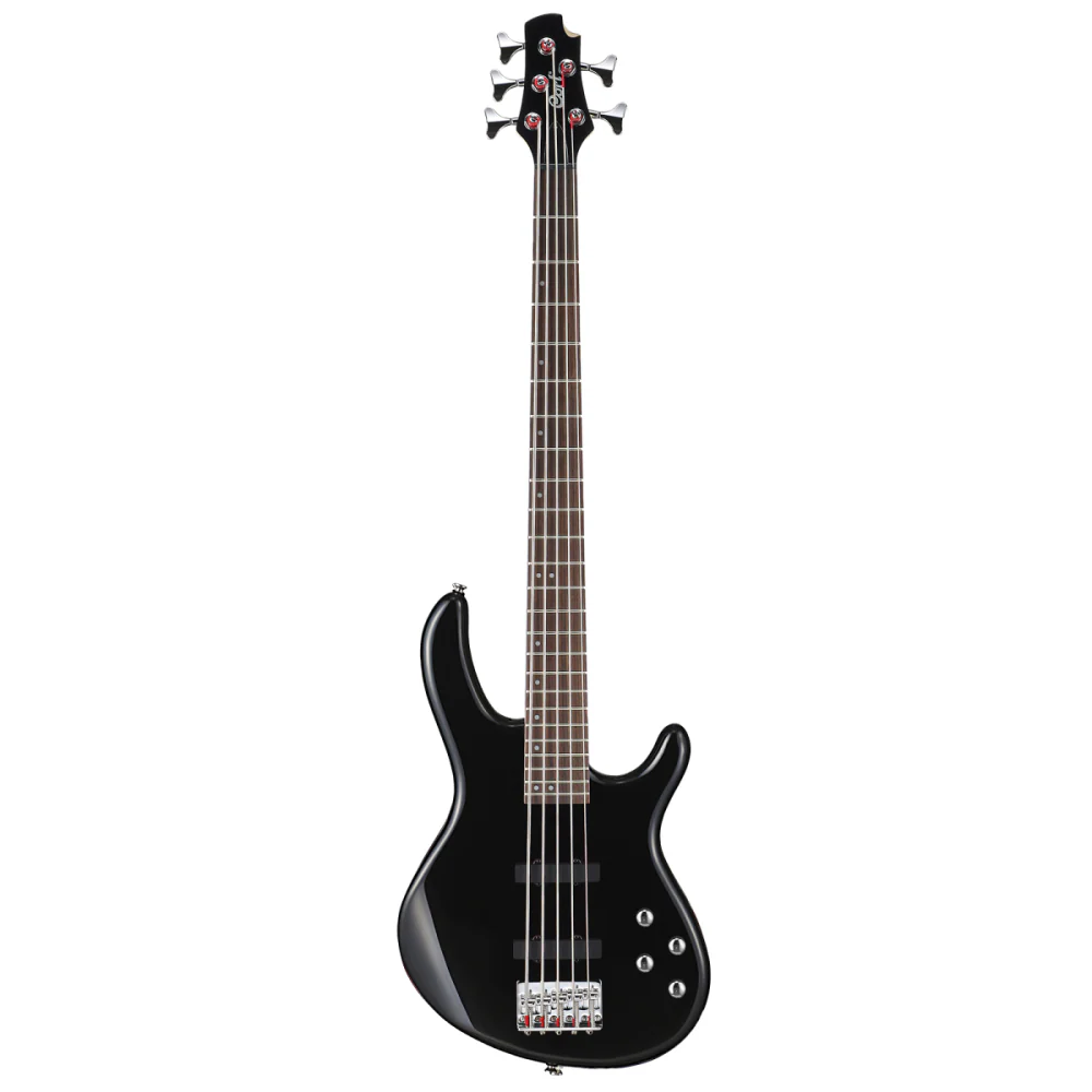 Cort Action V Plus 5-String Bass Guitar in Black - Image 2