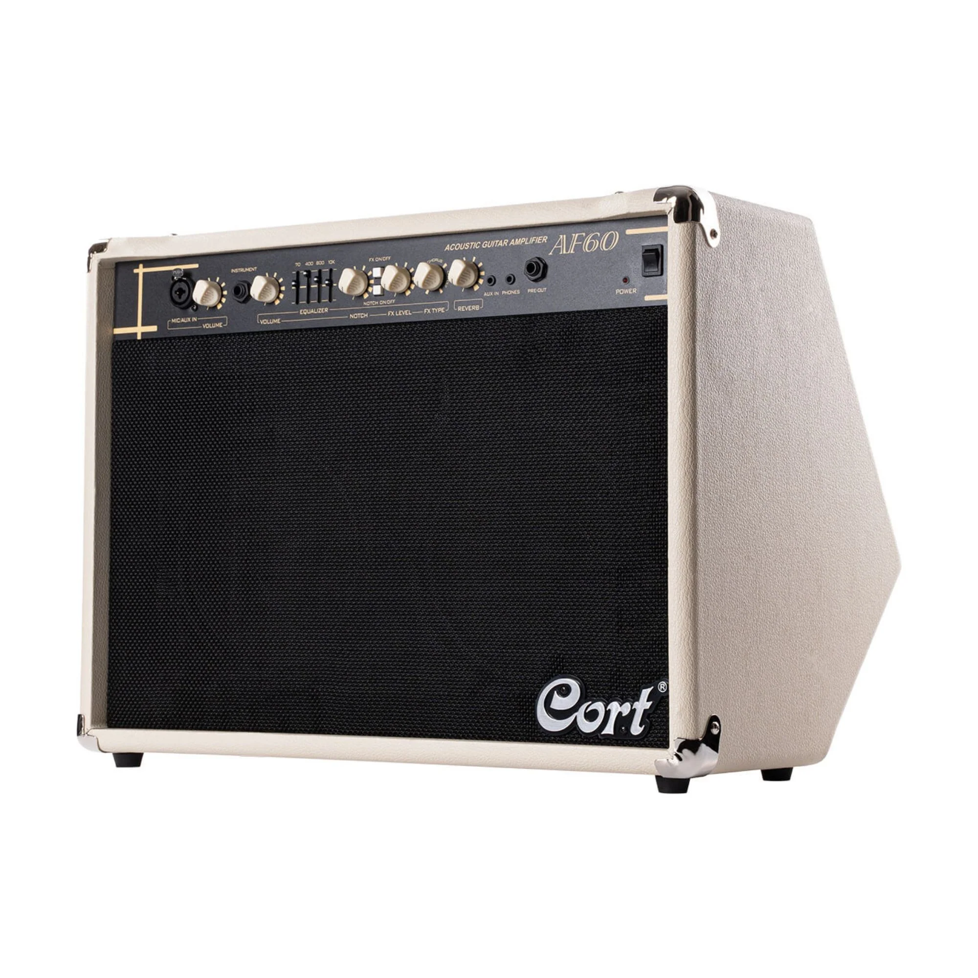 Cort AF60 Acoustic Amplifier 60w - Ivory - Image 3