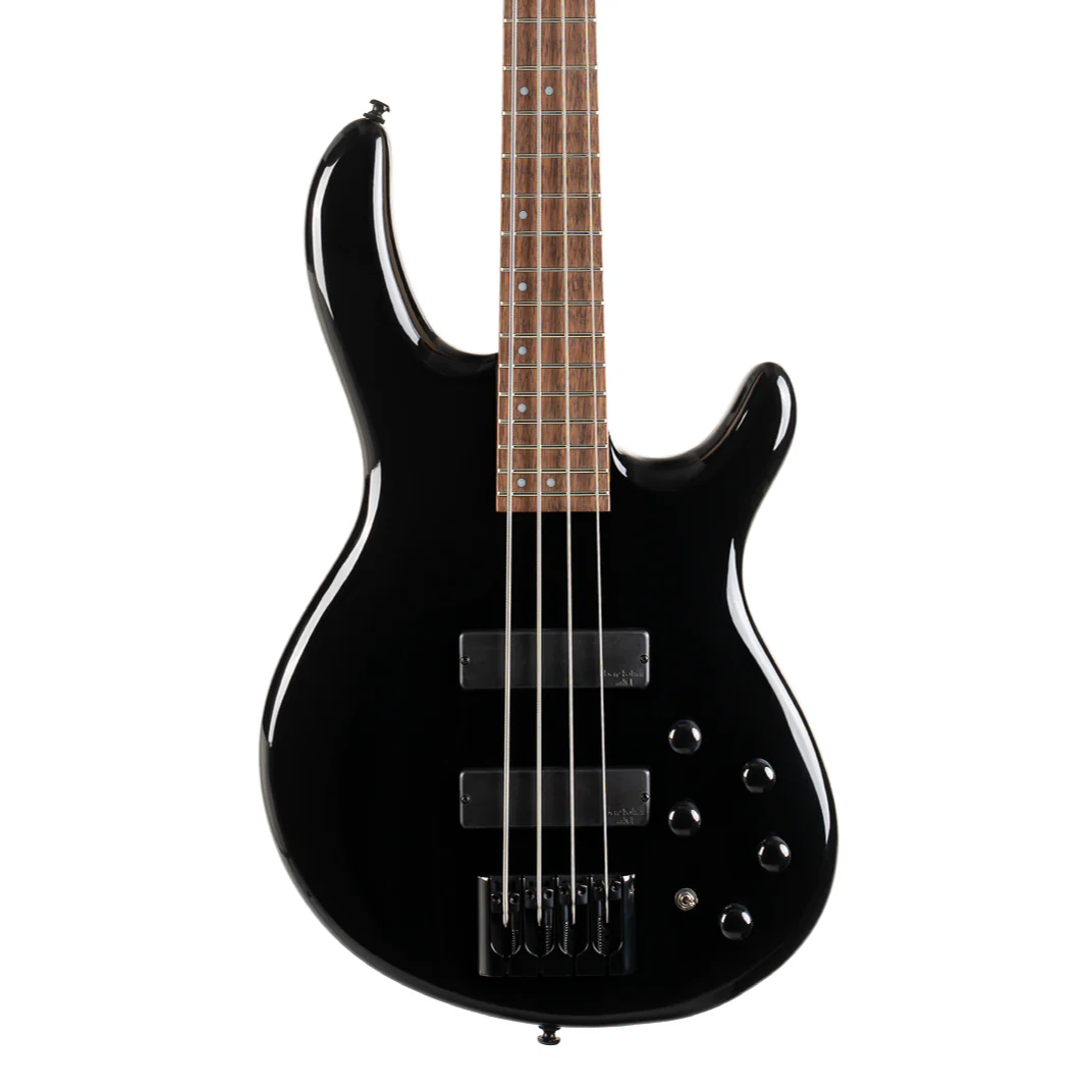 Cort C4 Deluxe Blk Artisan 4 String in Black - Image 2