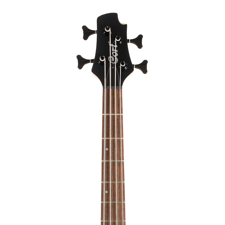 Cort C4 Deluxe Blk Artisan 4 String in Black - Image 3