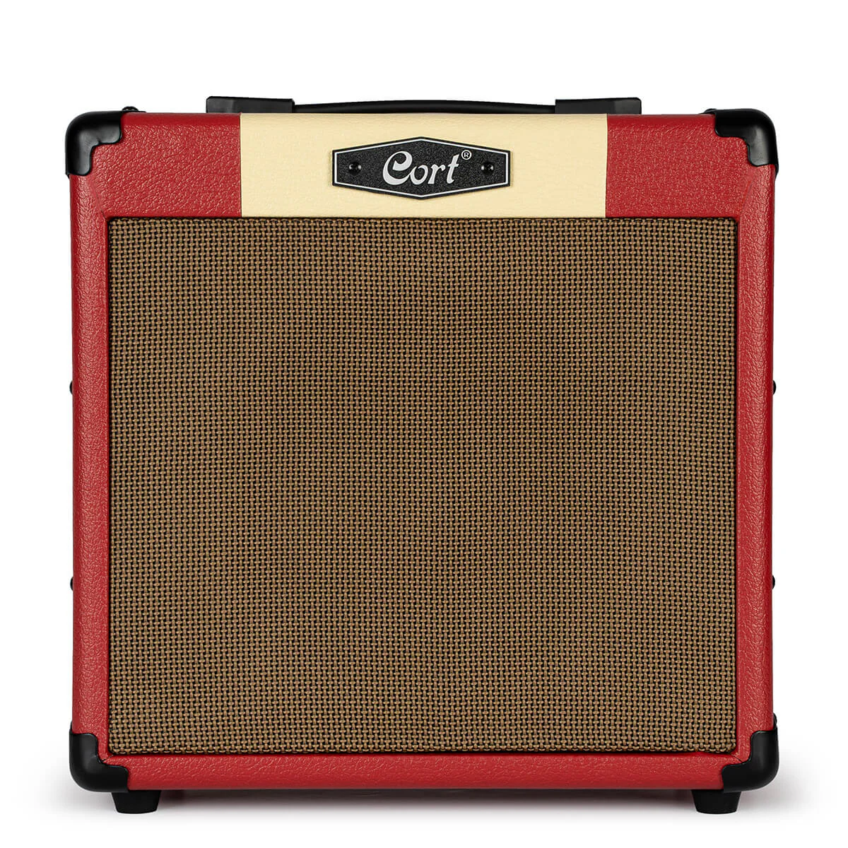 Cort CM15R PG 15W Guitar Combo Amplifier - Dark Red - Image 2