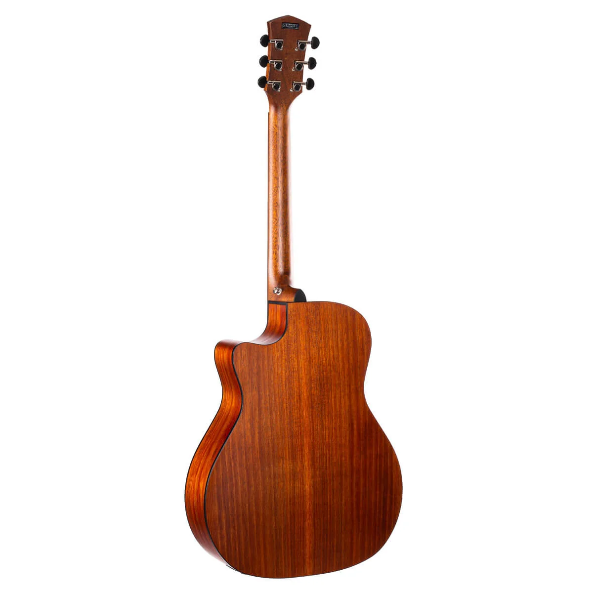 Cort Core-GA Blackwood Grand Auditorium Cutaway Acoustic Guitar w/Case - Open Pore Light Burst - Image 2