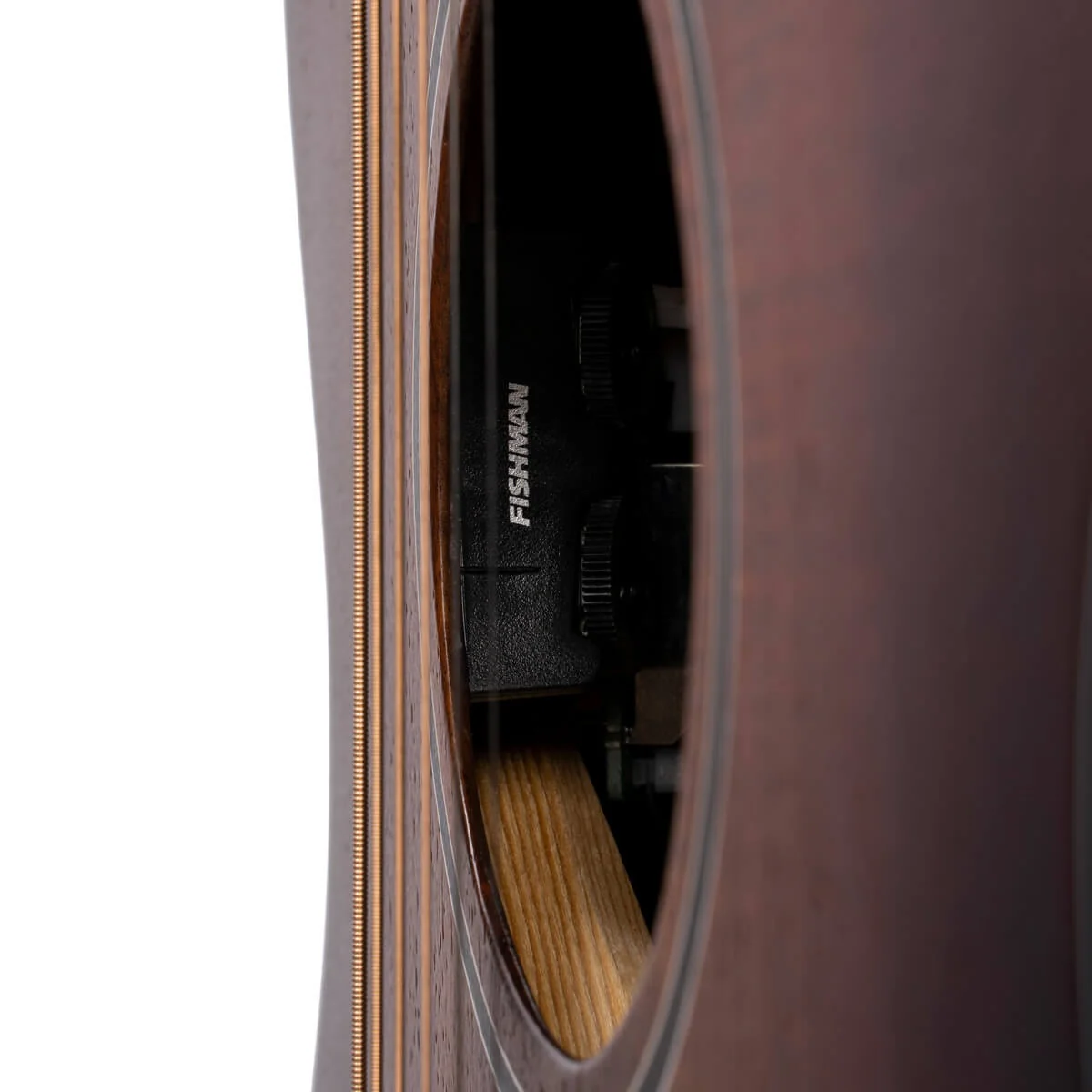 Cort Core-GA Blackwood Grand Auditorium Cutaway Acoustic Guitar w/Case - Open Pore Light Burst - Image 4