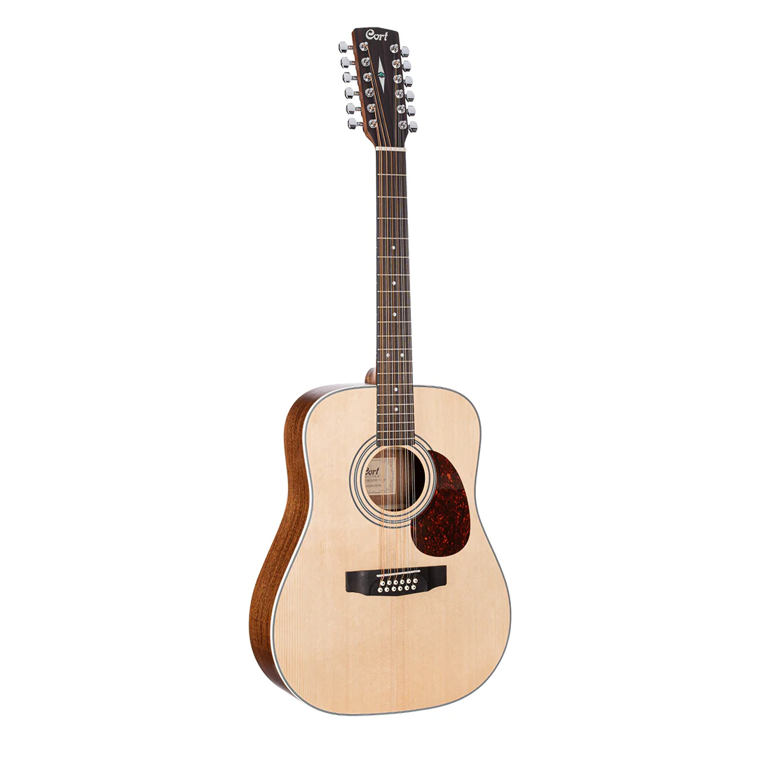 Cort Earth 7012 12-String Dreadnought Acoustic Guitar - Natural - Image 2