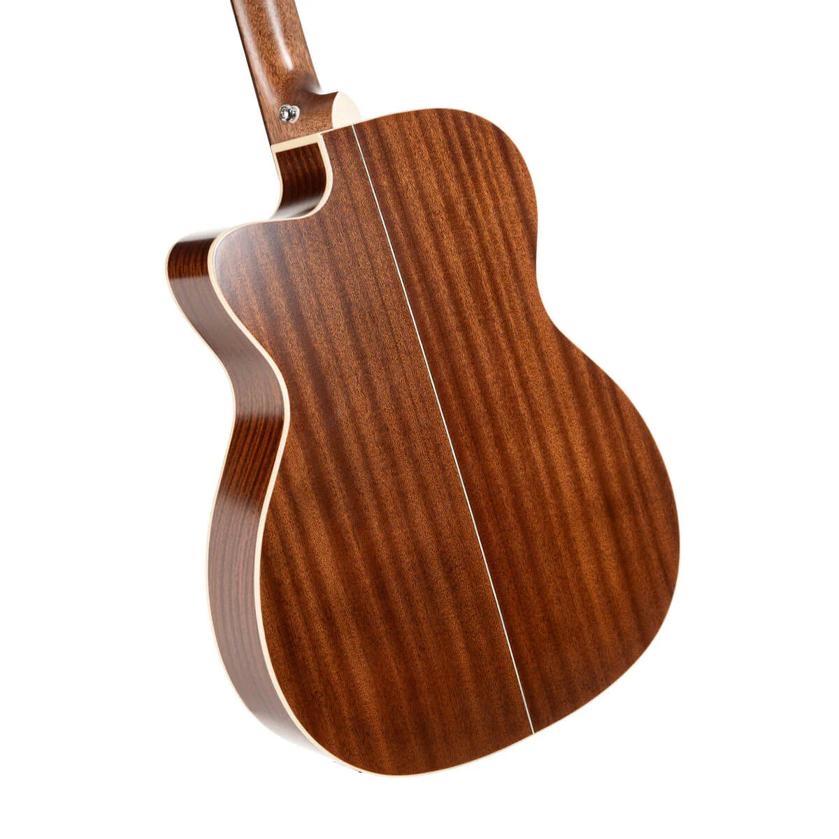 Cort Essence OC4 OM Acoustic Guitar - Black Top Semi Gloss - Image 4