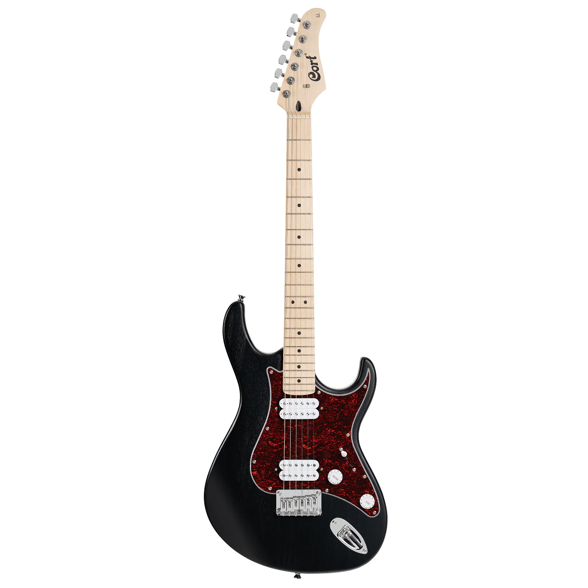 Cort G100 HH OPB Electric Guitar - Open Pore Black