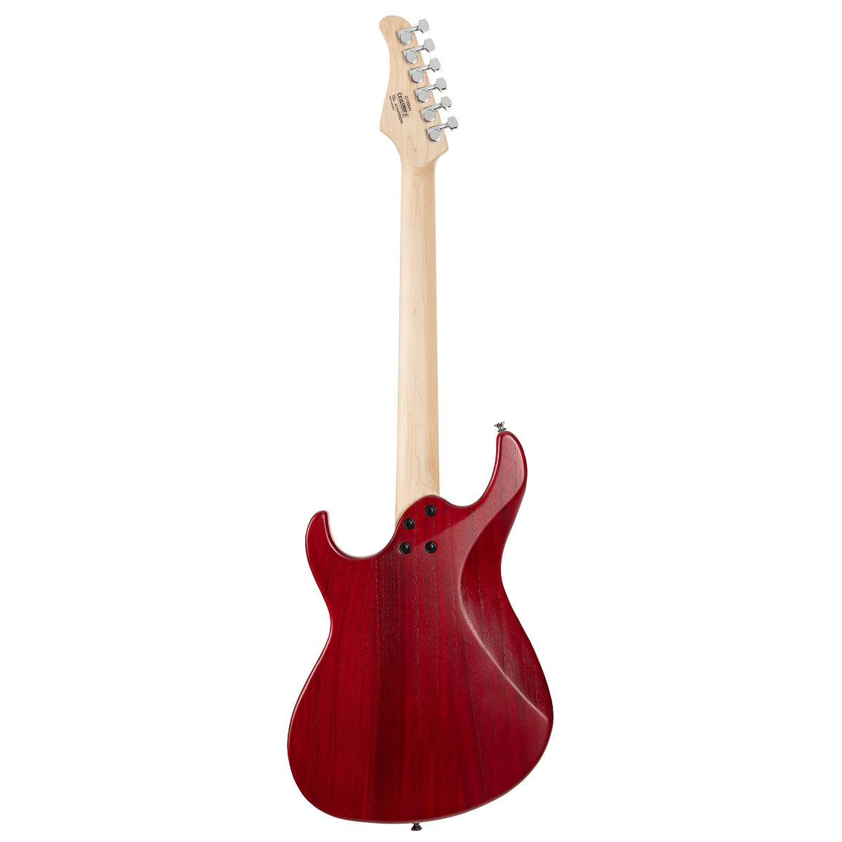 Cort G100 HH OPBC Electric Guitar - Open Pore Black Cherry - Image 2