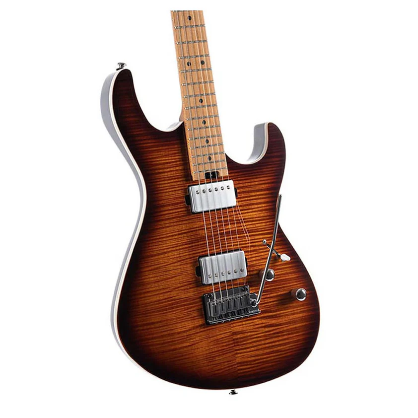 Cort G290 Fat II Electric Guitar in Antique Violin Burst - Image 5