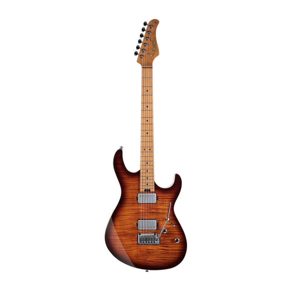 Cort G290 Fat II Electric Guitar in Antique Violin Burst - Image 6