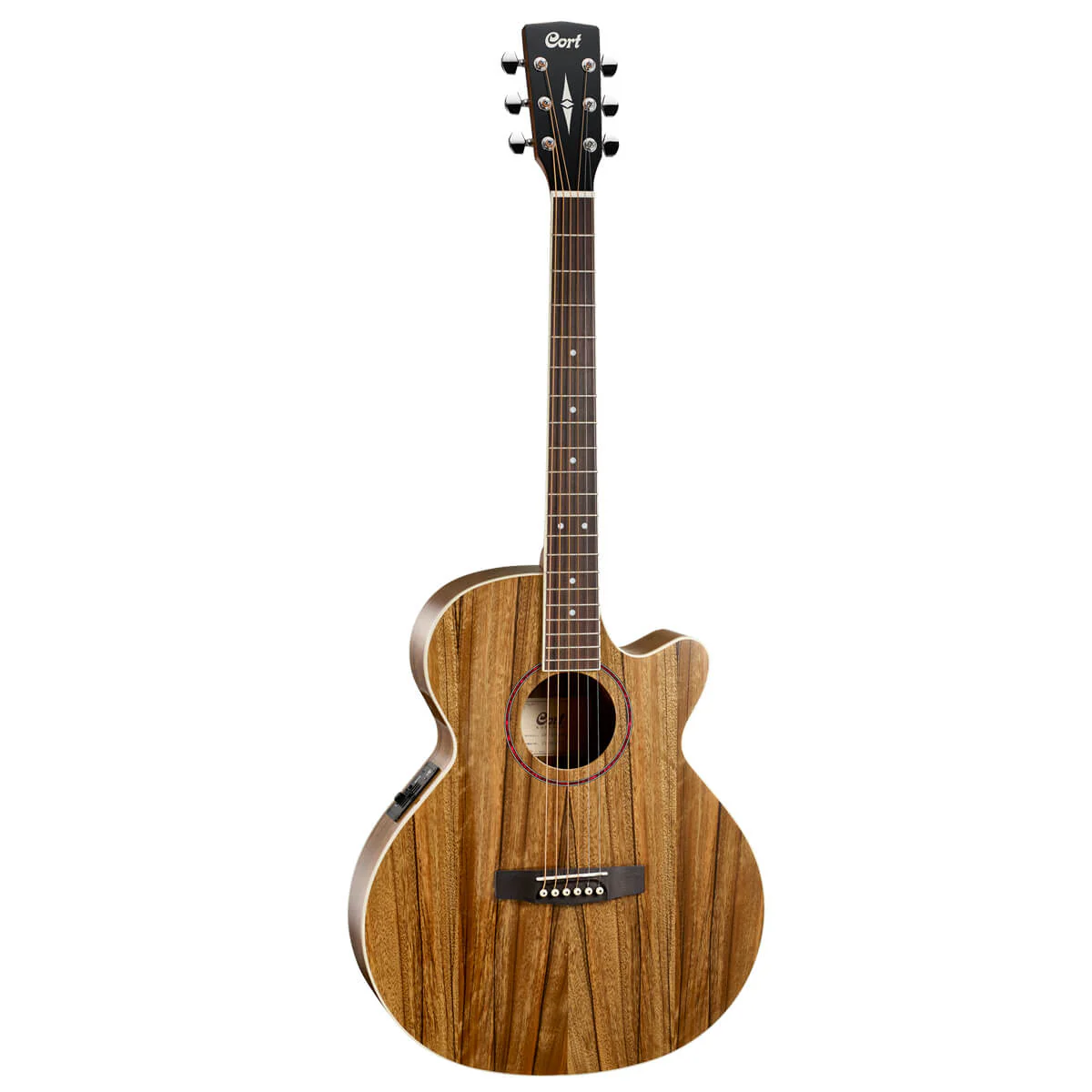 Cort GA-DAO Natural Grand Auditorium Guitar Open Pore - Image 4