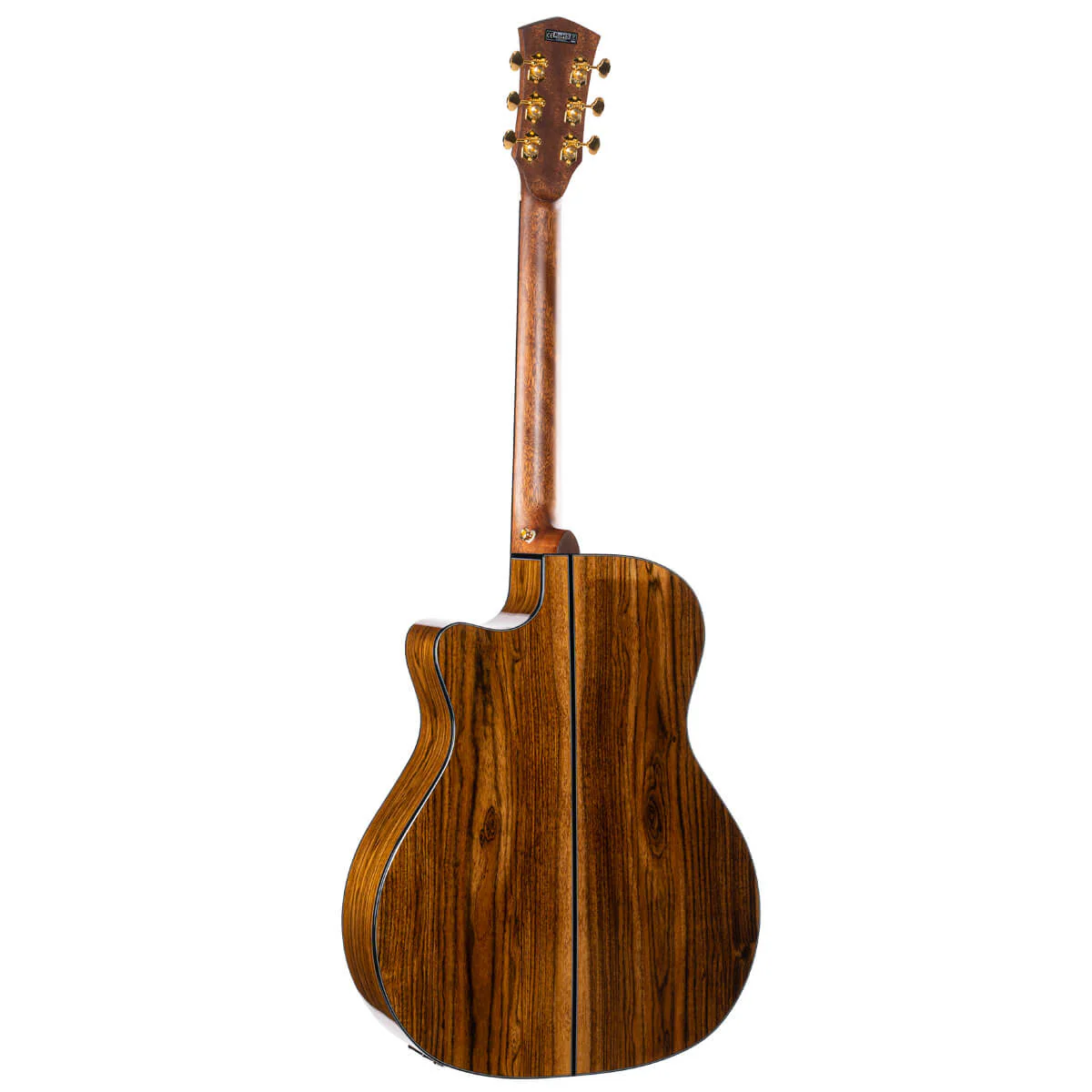 Cort Gold A6 Bocote GA Acoustic Guitar w/Soft Case - Gloss Natural - Image 3