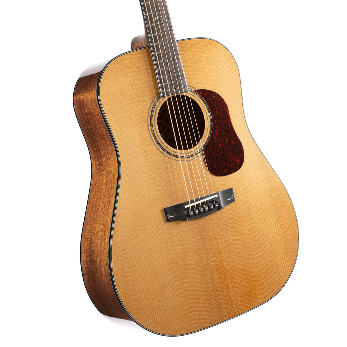 Cort Gold D6 Dreadnought Acoustic Guitar w/Soft Case - Gloss Natural - Image 2