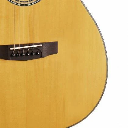 Cort L100-O Om Acoustic Guitar in Natural Satin (L100O) - Image 3