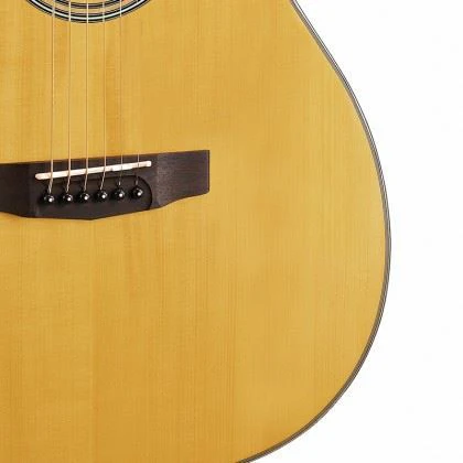 Cort L100-O Om Acoustic Guitar in Natural Satin (L100O) - Image 4