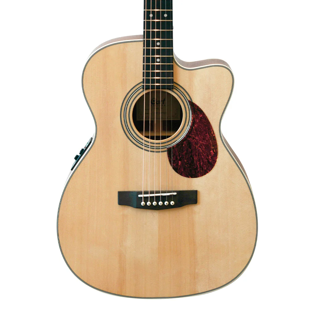 Cort L500E OM Acoustic Electric Guitar - Image 3