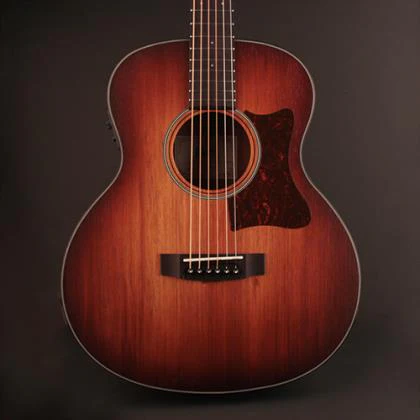 Cort Little CJ Blackwood Jumbo Acoustic Guitar with Gig Bag - Lightburst - Image 5