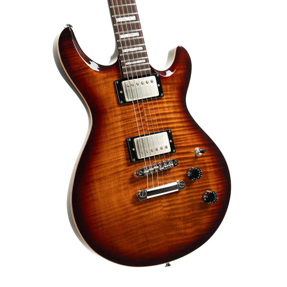 Cort Mirage M600 Electric Guitar - Tobacco Sunburst - Image 2