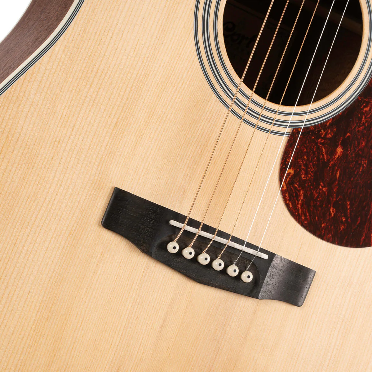 Cort MR500E OP Dreadnought Cutaway Acoustic Guitar w/Gig Bag (B-Stock) - Image 3