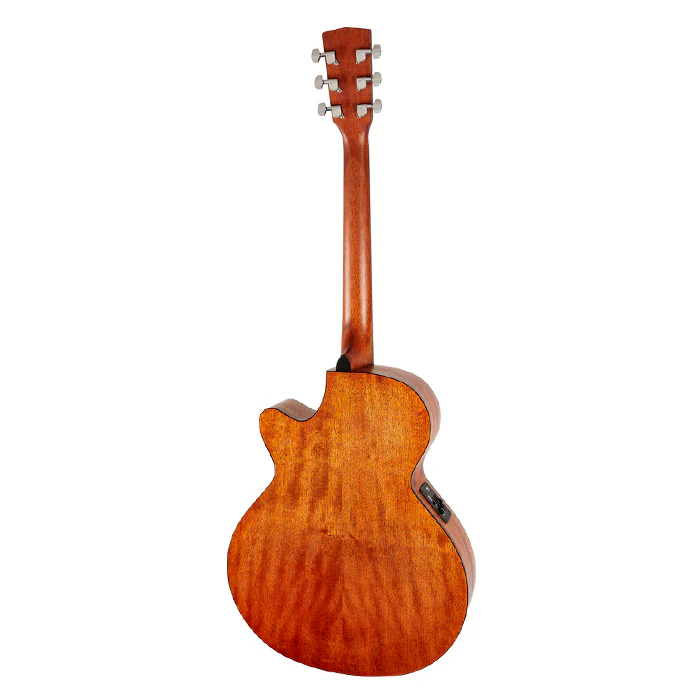 Cort SFX-MEM Acoustic Electric Guitar Mahogany Open Pore with Bag - Image 10