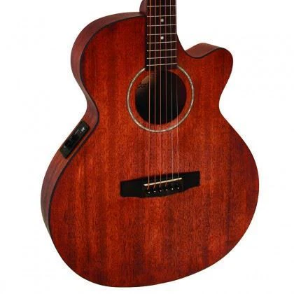 Cort SFX-Mem OP Acoustic Guitar in All Mahogany - Image 2