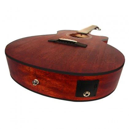 Cort SFX-Mem OP Acoustic Guitar in All Mahogany - Image 4