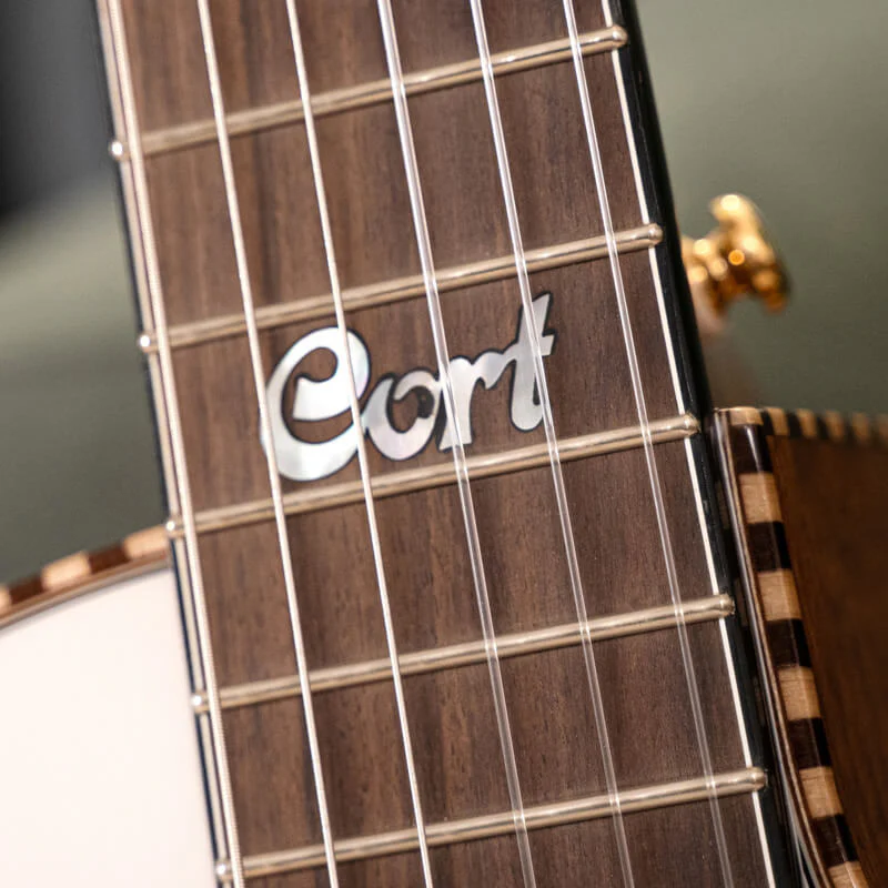 Cort Sol Encanto Classic Guitar w/Case - White Blond Gloss - Image 6